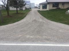 Country gravel laneway.